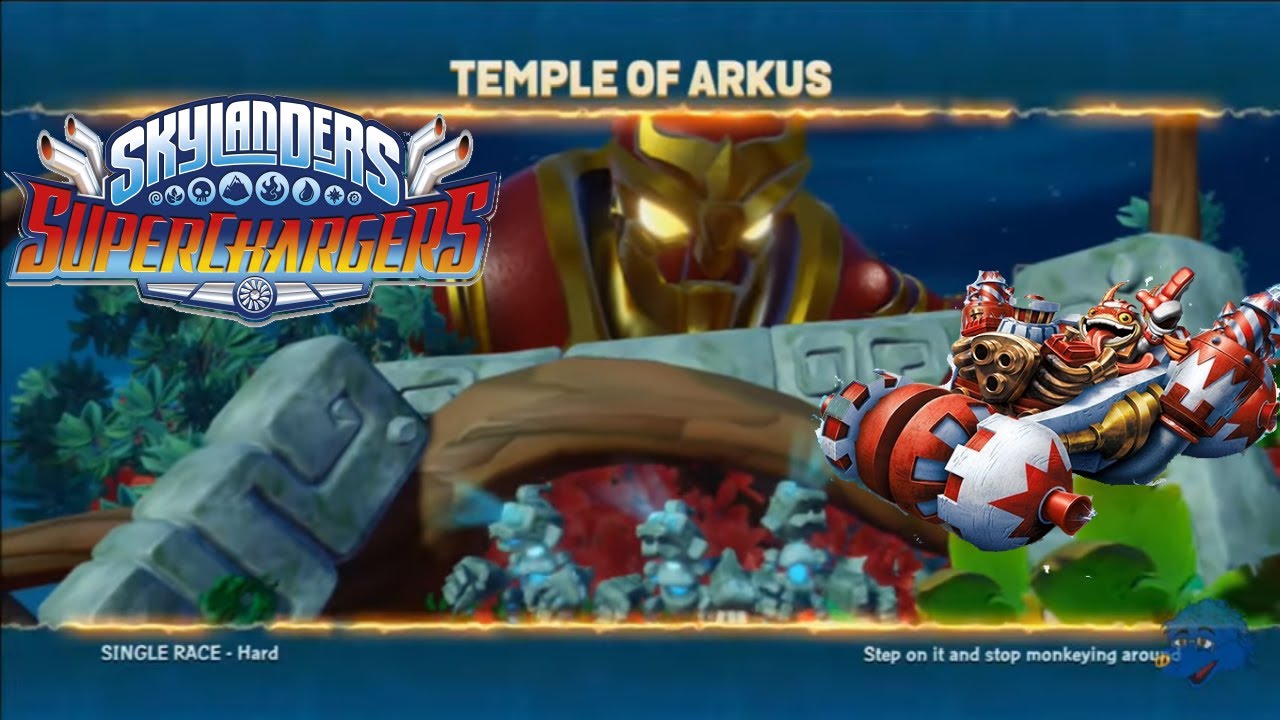 Skylanders Superchargers Temple of Archus Hard (PS3) YouTube