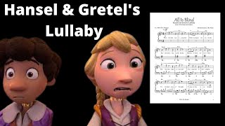 Hansel & Gretel's Lullaby (All Is Blind) From A Tale Dark and Grimm | Piano Tutorial & Sheet Music