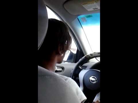 SHARDAE DRIVING MY MOM CAR!!!!!