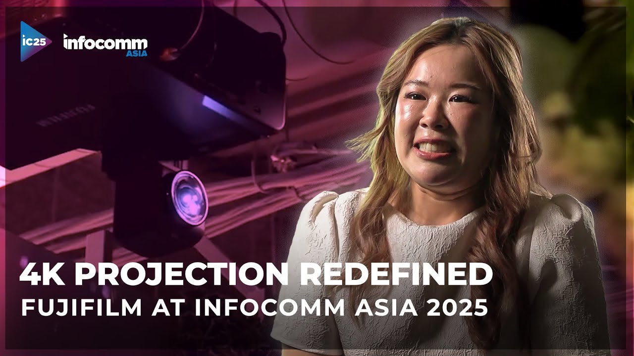 4K Projection Redefined | Fujifilm at InfoComm Asia 2025 - YouTube