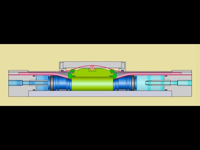 mechanically joint rodless cylinder basic type class=