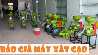 Cập nhật giá bán máy xát gạo mới nhất | Máy xát gạo mini gia đình CHÍNH HÃNG ƯU NÔNG