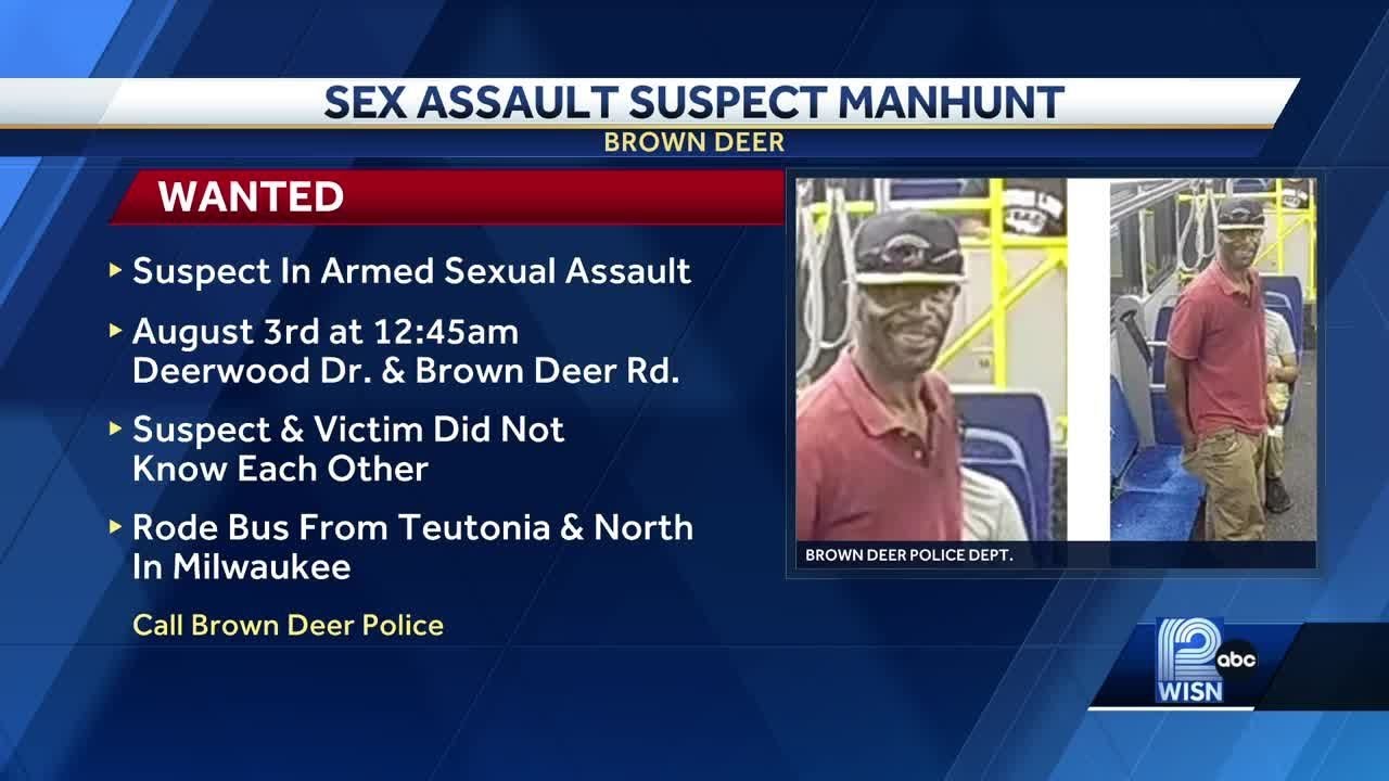 Police search for armed sexual assault suspect - YouTube