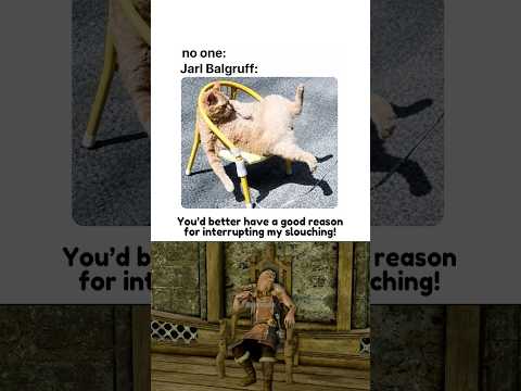 Average Jarl Balgruuf Moment - Skyrim