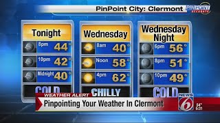 Pinpointing your weather in Clermont
