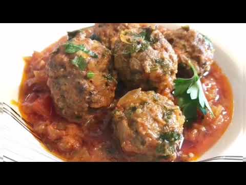 Vidéo: Boulettes De Dinde Hachées à La Sauce Tomate épicée