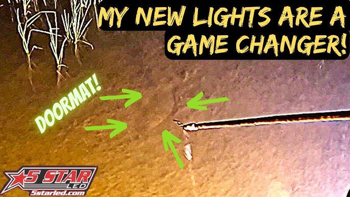 ABSOLUTE BEST **FLOUNDER GIGGING/BOW FISHING LIGHTS** I HAVE EVER USED! **5  STAR LED** 