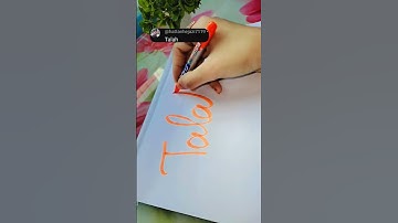 Subscribe to my channel and comment your name 📛😊#calligraphy #newmusic