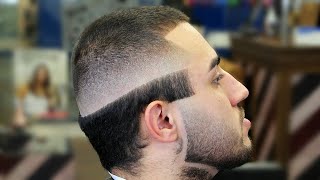 تعلم الدقة والأحتراف في عملية تدريج الشعر (المارينز) شرح مبسط للمبتدئين في مهنة الحلاقة Skin Fade