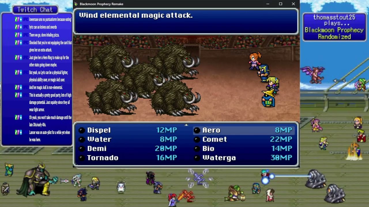 Final Fantasy Blackmoon Prophecy Remake