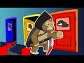 BABY KONG, Don't Choose The Wrong Door!   POOR BABY KONG LIFE   Godzilla Animation Cartoon