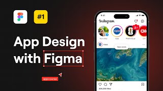 Make Instagram in Figma  - Mobile App Design Tutorial in Figma PART #1 screenshot 3