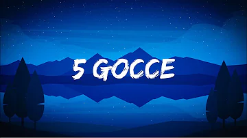 Irama – 5 Gocce (feat. Rkomi) ( Lyrics ) │ A Tiësto 🎶