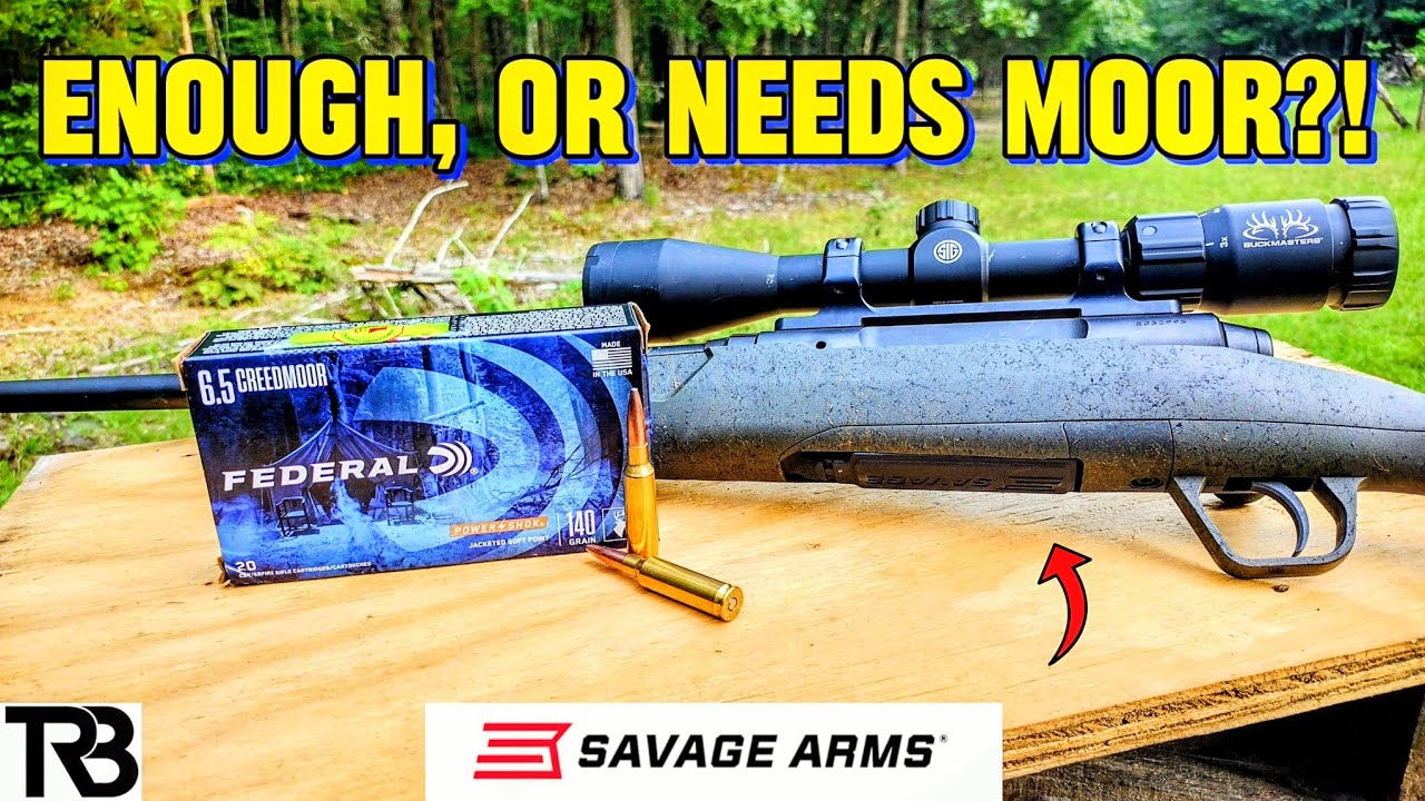 6.5 Creedmoor Review & Ammo Test (Federal Power-Shok 140gr)