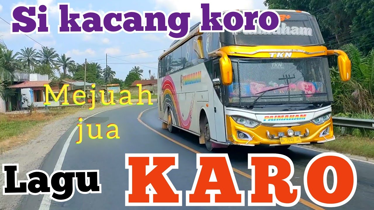 lagu Karo si kacang koro || enak di dengar di perjalanan jauh