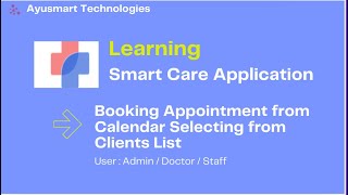 Booking appointment for a existing client