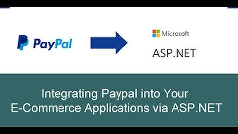 Paypal Payment using ASP NET