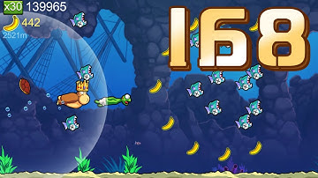 ✅ Banana Kong 1 / Gameplay Walkthrough / Part 168