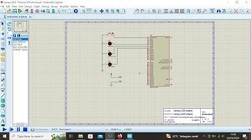 Membuat lampu lalu lintas (Traffic Light) menggunakan Proteus dan STM32