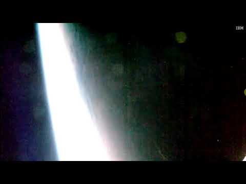 Mass evacuation of alien spaceships from Earth recorded by the International Space Station cameras