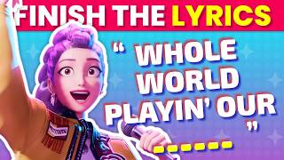 Finish the Lyric Challenge! 🔊🎶 | Ultimate KPop Demon Hunters Quiz # 109