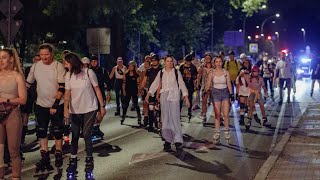 #Krakow Night skating 2026#Cracovia Night Skating 2026#Night inline speed skating marathon in Krakow