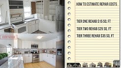 How To Estimate Home Repair Costs | Beginners Guide 