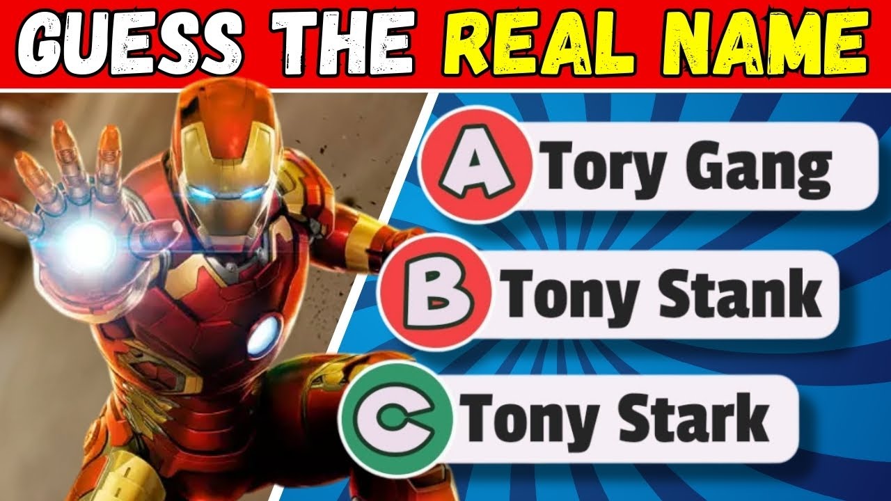 🔥 Guess the Superhero’s REAL Name! 🦸‍♂️ Only TRUE Marvel & DC Fans Can Get 100%! 🤯
