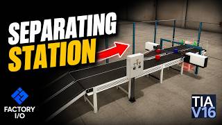 Factory I/O Separating Station | TIA Portal PLC Project