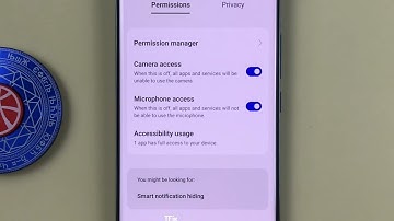 How to enable/disable Microphone Access on OPPO Reno10 5G Android 13