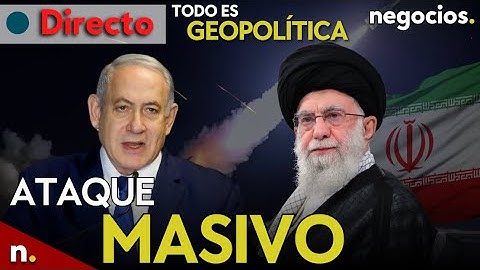 TODO ES GEOPOLÍTICA: Irán lanza un ataque masivo con misiles, alerta máxima en Israel y Trump avisa
