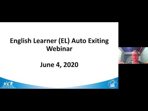 English Learner (EL) Auto Exiting