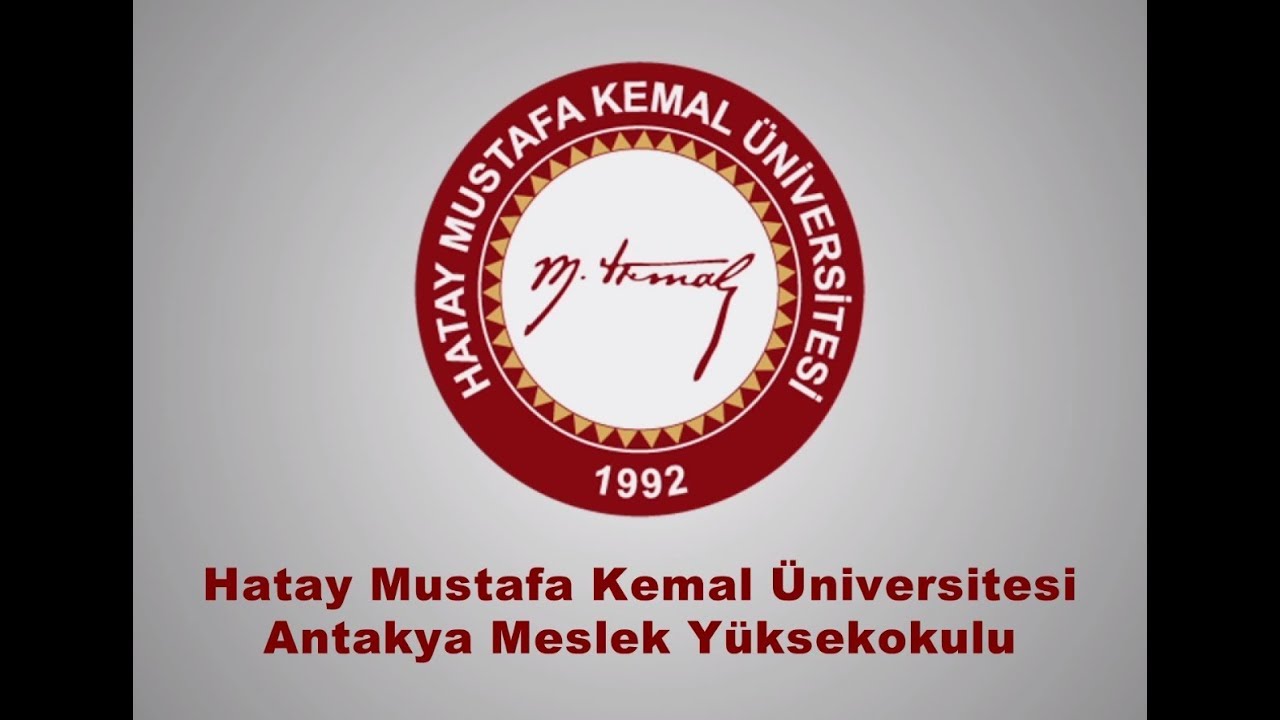 antakya meslek yuksekokulu genel tanitim youtube