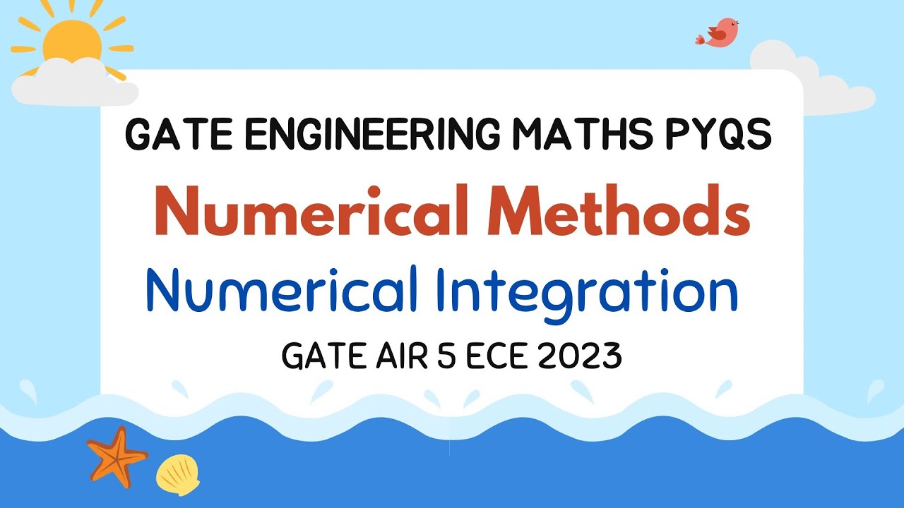 GATE Engg. Maths Previous Year | Numerical Integration | Part 1 | Rajat Kumar AIR 5 GATE 2023 (ECE)