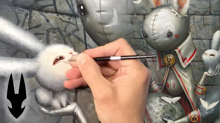 Timelapse custom painting of our Hero FANTM and hi...