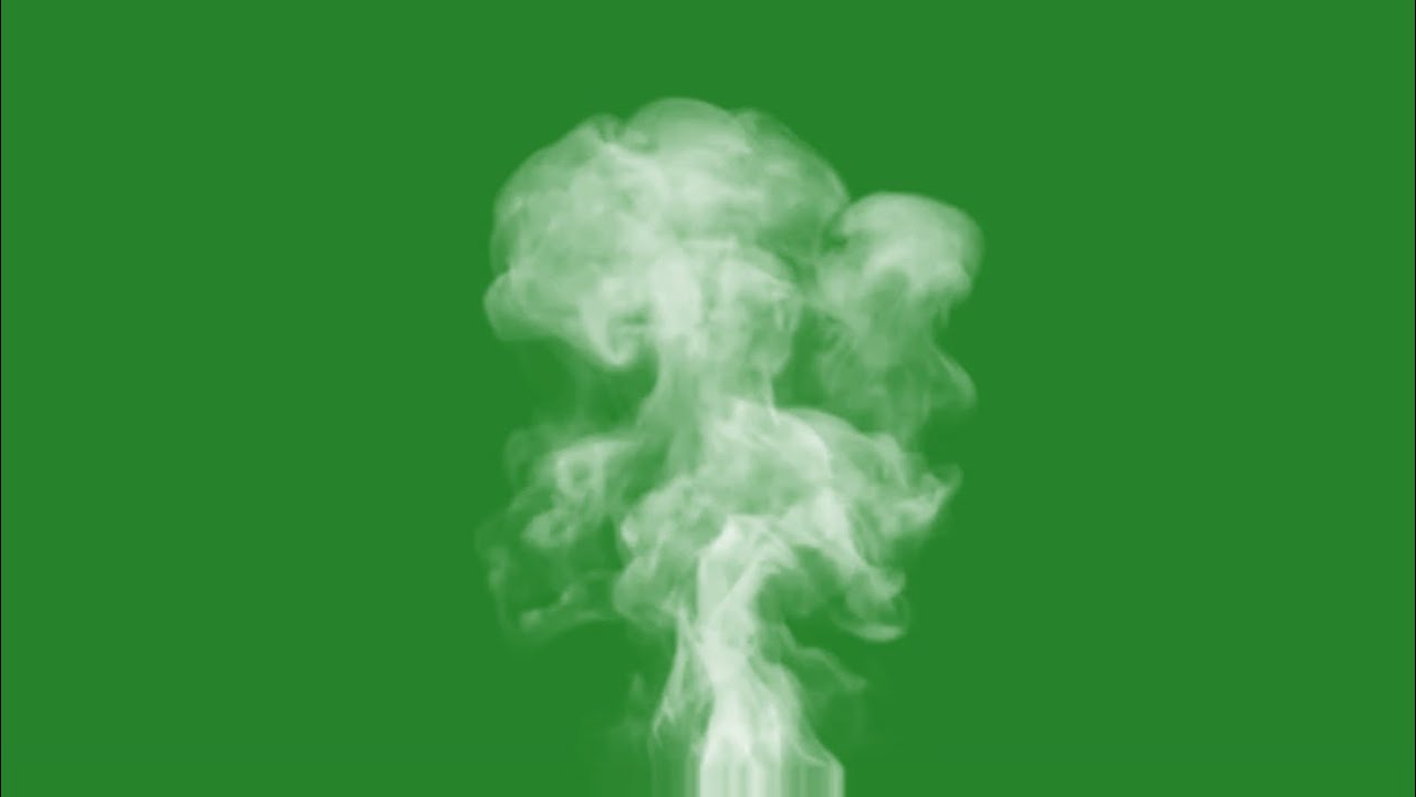 Smoke green screen video  smoke green screen effect  white smoke transition green screen