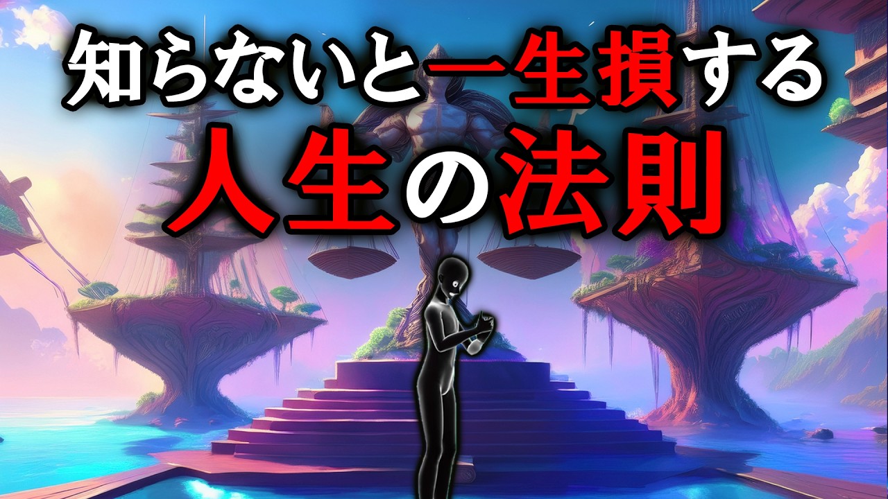 【グレーな心理学】知らないと一生損する人生の法則