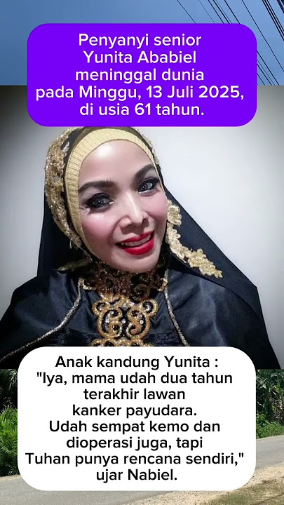 Slamat Jalan Bunda YUNITA ABABIEL,Trm ksh tlah Menghibur  masa kecil kmi🥹 #shorts #trending #viral