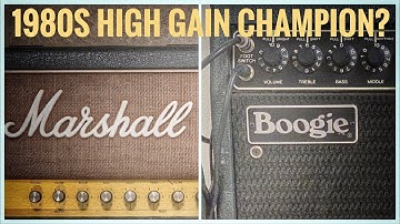 MESA Mk3 vs MARSHALL JCM800