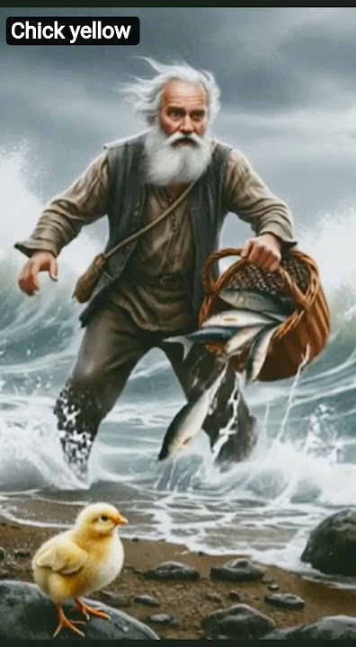 The Old Man Lost Everything in the Storm… Until a Yellow Chick Helped Him #shorts #chick yellow