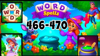 WORD SPELLS Puzzle for Adults level 466 467 468 469 470 screenshot 5