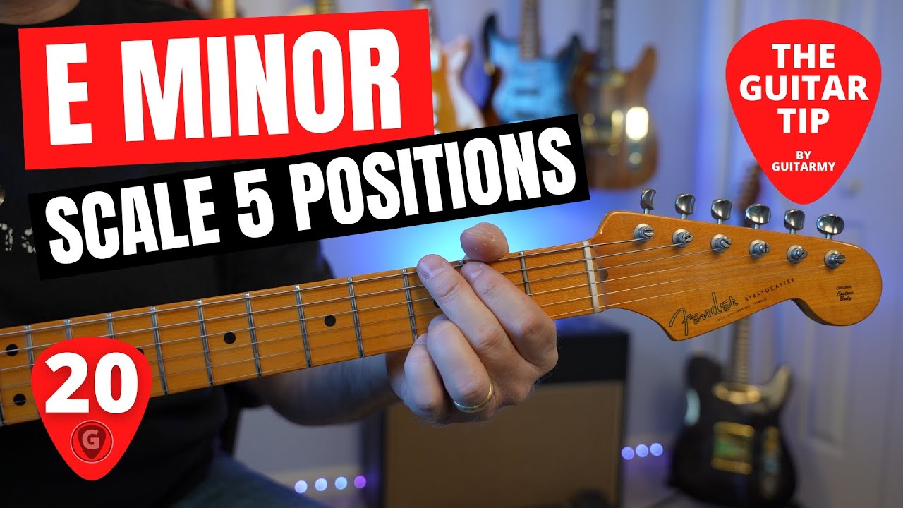 Play the E Minor Scale In All 5 Positions | Guitar Tip 20