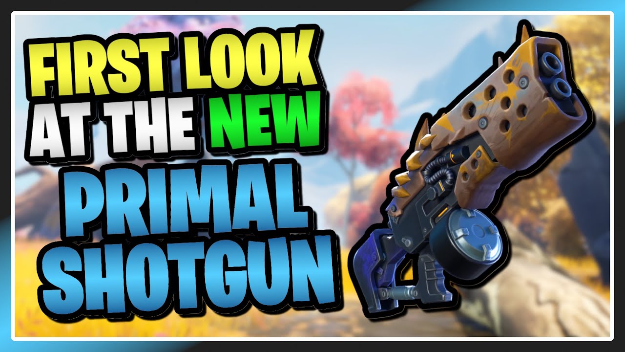 FIRST LOOK at the NEW Primal Shotgun in Fortnite Save the World! YouTube