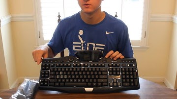 Logitech G19s Gaming Keyboard Unboxing!
