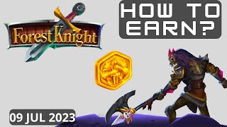 FOREST KNIGHT How to earn in the game? Mobile stategy RPG game 9 July 2023, 7/9/2023 screenshot 5