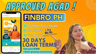 FINBRO LOAN:APPROVED AGAD | 30 DAYS LOAN TERMS, I-TRY MO NA!