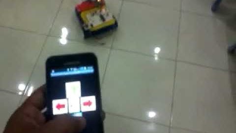 Android SMART Phone Controlled Robot by Sooxma Technologies (Rs.4500/-)