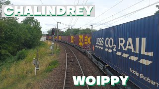 Cabride de CHALINDREY à WOIPPY sur la ligne 15 avec une AUTOROUTE FERROVIAIRE