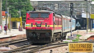 12280 Taj Express Delhi To Jhansi Near Agra With Ghaziabad Wap4