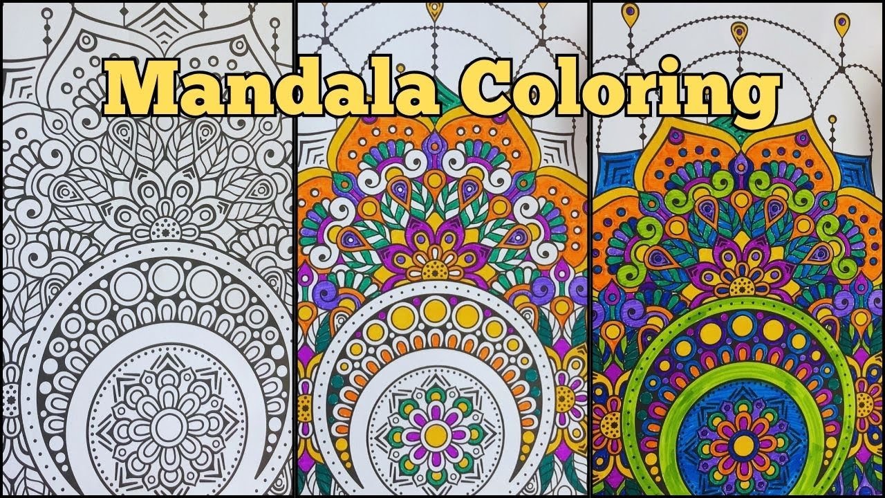Meditative Mandala | Calm Coloring | Serene Live Stream